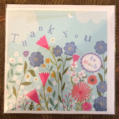 Thank you greeting card