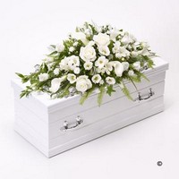 Childrens Casket Spray   White