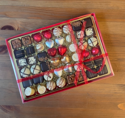 Box of 48 assorted chocolates