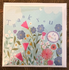 Thank you greeting card
