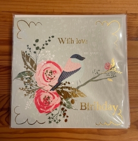 Happy birthday greeting card